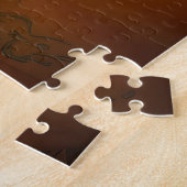 Puzzle Louveteau Borzoï Délice d'Automne Citrouille (Côté)