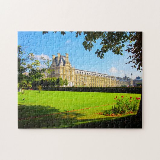Puzzle Louvre Paris. (Horizontal)