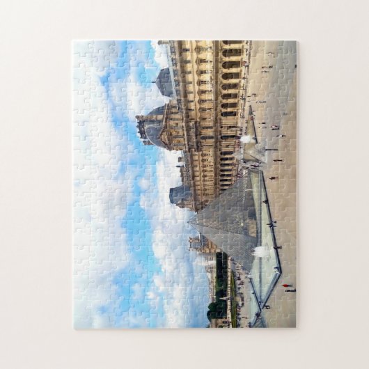 Puzzle Louvre Paris. (Vertical)