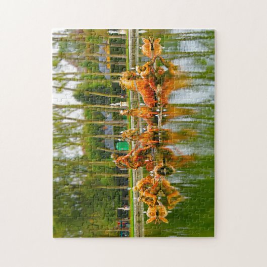 Puzzle Louvre Paris. (Vertical)