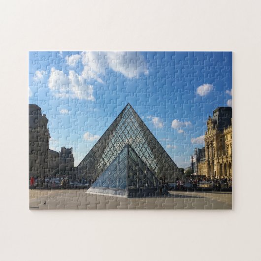 Puzzle Louvre Paris. (Horizontal)