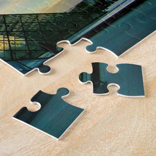 Puzzle Louvre Paris. (Côté)