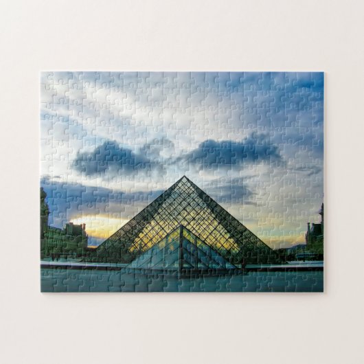Puzzle Louvre Paris. (Horizontal)