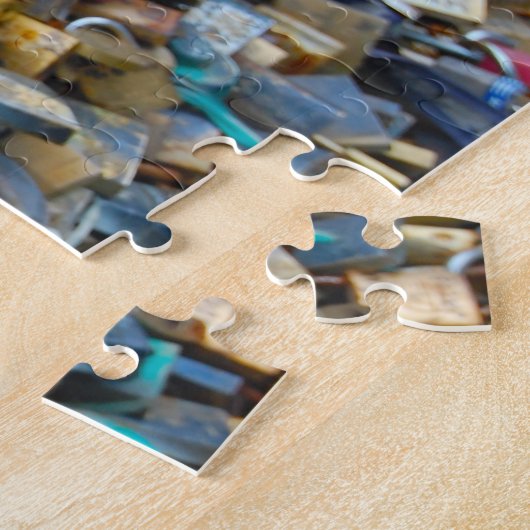 Puzzle Louvre Paris. (Côté)