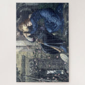 Puzzle Love Among The Ruins by Burn-Jones (1873) (Vertical)