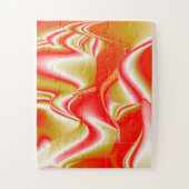 Puzzle Love and Gold Abstrait 3D Rainbowart (Vertical)