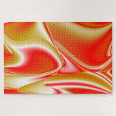 Puzzle Love and Gold Abstrait 3D Rainbowart (Horizontal)