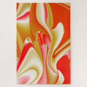 Puzzle Love and Gold Abstrait 3D Rainbowart (Vertical)
