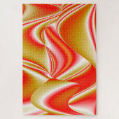 Puzzle Love and Gold Abstrait 3D Rainbowart (Vertical)