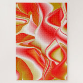 Puzzle Love and Gold Abstrait 3D Rainbowart (Vertical)