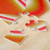 Puzzle Love and Gold Abstrait 3D Rainbowart (Côté)