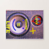 Puzzle LOVE and SOUND are LIFE (Horizontal)