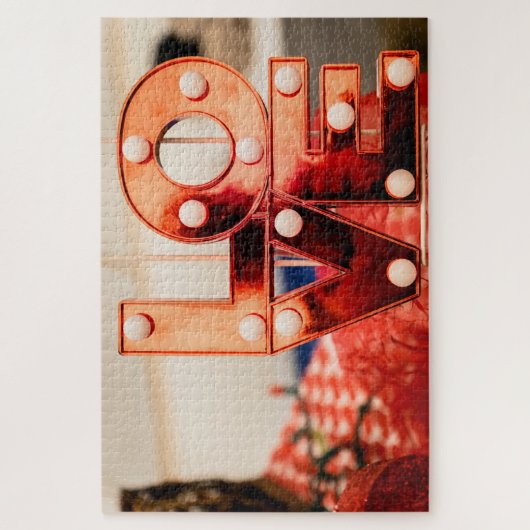 Puzzle LOVE (Big Red Lettering) (Vertical)