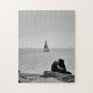 Puzzle Love by sea