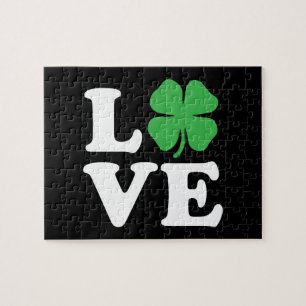 Puzzle Love Clover Black