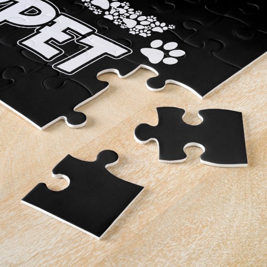 Puzzle Love cute Whippet (Côté)