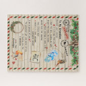 Puzzle Love Grandson|Lettre À Mon Petit-Fils Je Suis Fièr (Horizontal)