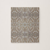 Puzzle Love Hearts Sea Shells, Romantic Exotic Tropical (Vertical)