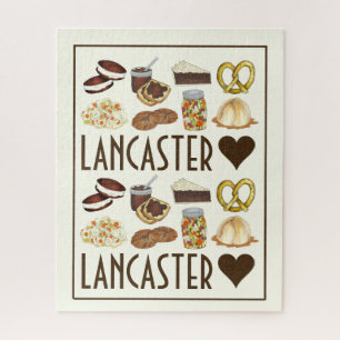 Puzzle Love Lancaster PA Pennsylvania Dutch Amish Foods
