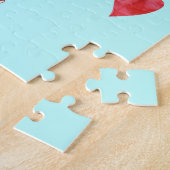 Puzzle Love My Pom Pomeranian Chien personnalisé Nom de l (Côté)