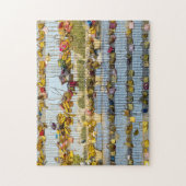 Puzzle Love padlocks sur Pont de Solferino - Paris, Franc (Vertical)