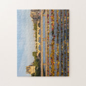 Puzzle Love padlocks sur un pont à Paris, France (Vertical)