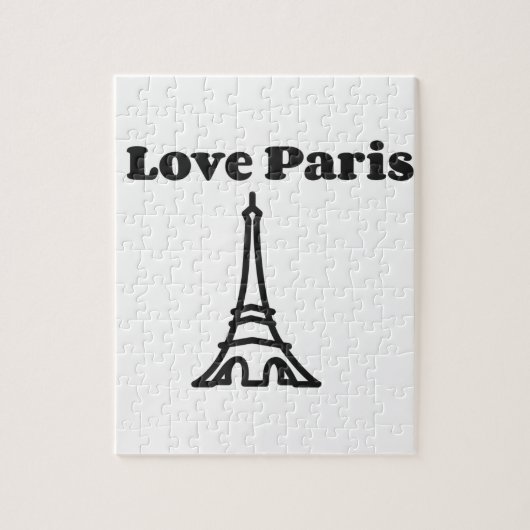 Puzzle Love Paris (Vertical)