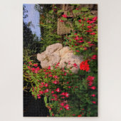 Puzzle Love Set in Stone. (Vertical)