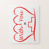 Puzzle Love You, avec toi, (Vertical)