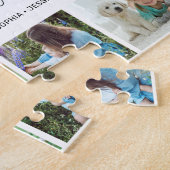 Puzzle Love You Mom Family Photo Collage Hydrangea (Côté)