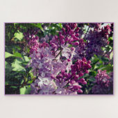 Puzzle Lovely Lilacs Bloom in Ohio Springtime (Horizontal)