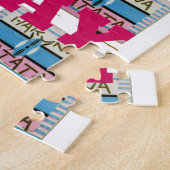 Puzzle Lovely Lovely Lovely Eat Play Hakuna Matata Kenya  (Côté)