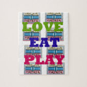 Puzzle Lovely Lovely Lovely Eat Play Hakuna Matata Kenya  (Vertical)