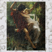 Puzzle Lovers on a Swing. Spring by Pierre Auguste Cot