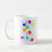 Puzzle Lover's "volledig gebufferd" Koffiemok (Links)