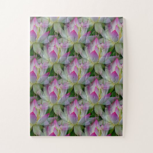 Puzzle Loving Lotuses... (Vertical)