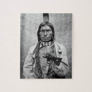 Puzzle Low Dog - Photo vintage d'Amérindien
