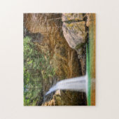 Puzzle Lower Falls à Old Man's Cave dans Hocking Hills (Vertical)