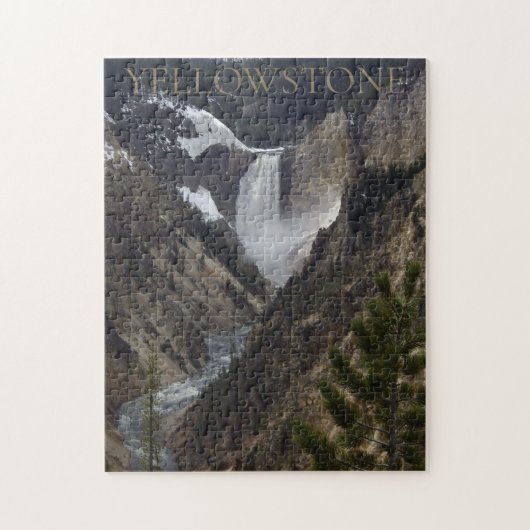 Puzzle Lower Yellowstone Falls Parc national Yellowstone (Vertical)