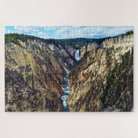 Puzzle Lower Yellowstone Falls, parc national Yellowstone (Horizontal)