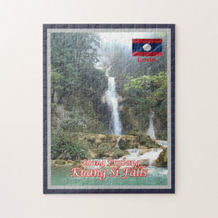 Puzzle Luang Prabang - Chutes de Kuang Si - Laos -