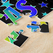 Puzzle "LUCAS" Prénom, "HEUREUX ANNIVERSAIRE" (Côté)