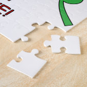 Puzzle Lucky In Love Hearts Clover (Côté)