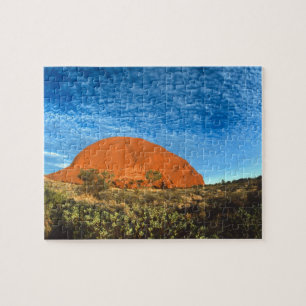 Puzzle Lueur rouge de la célèbre Ayers Rock dans l'Outbac