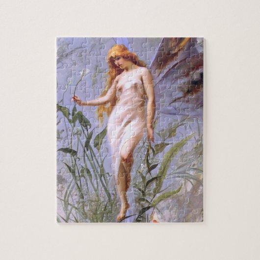 Puzzle Luis Ricardo Falero : Fée de lis (Vertical)