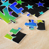 Puzzle "LUKE" Prénom, amusant "HEUREUX ANNIVERSAIRE" (Côté)