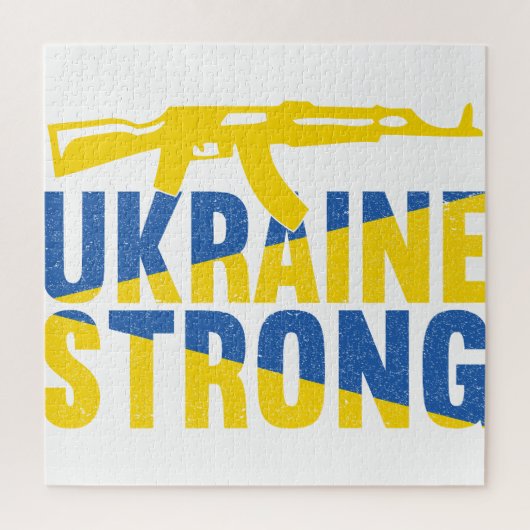 Puzzle L'Ukraine : un soutien fort pour l'Ukraine (Vertical)