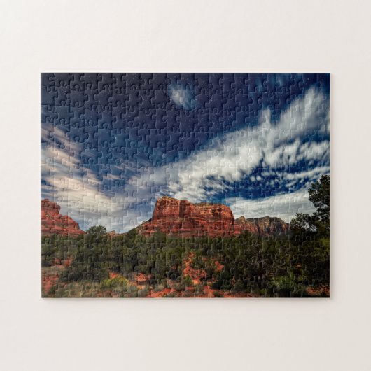 Puzzle Lumière de lune au-dessus de Sedona, Arizona (Horizontal)