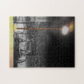 Puzzle Lumière du soir sur la photo de vélo (Horizontal)