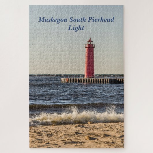 Puzzle Lumière Muskegon South Pierhead (Vertical)